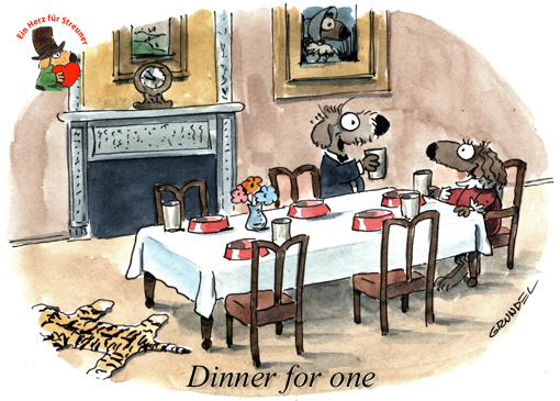 Dinner for one – Alle Jahre wieder