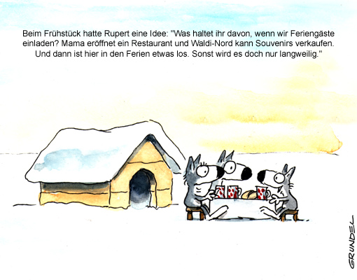 Rupert, der kleine Husky – die großen Ferien