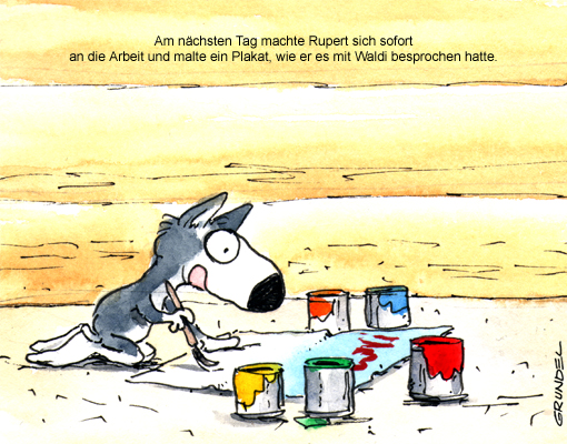 Rupert, der kleine Husky – die großen Ferien