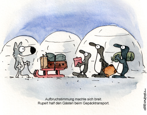 Rupert, der kleine Husky – die großen Ferien