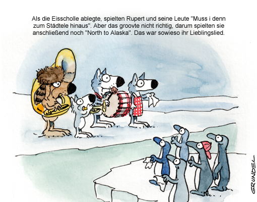 Rupert, der kleine Husky – die großen Ferien