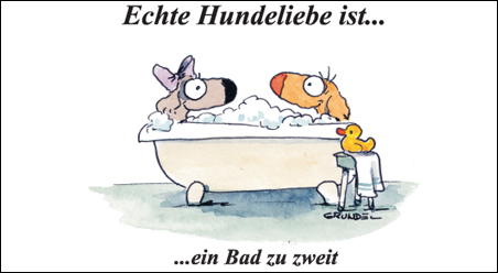 Echte Hundeliebe…