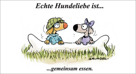 Echte Hundeliebe…