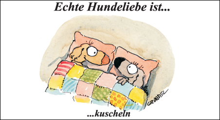 Echte Hundeliebe…