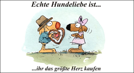 Echte Hundeliebe…