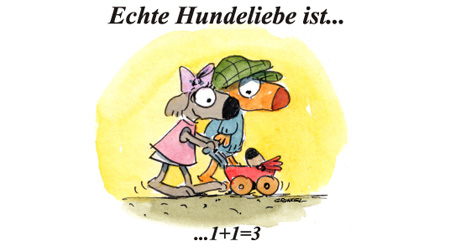 Echte Hundeliebe…