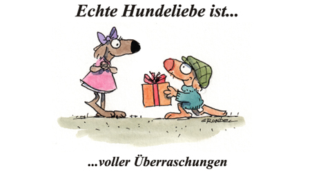 Echte Hundeliebe…