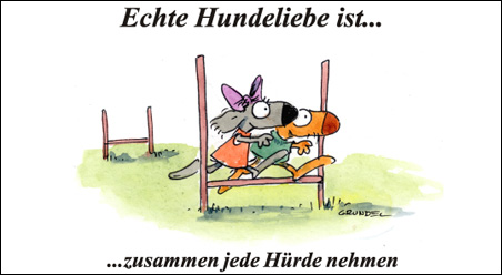 Echte Hundeliebe…