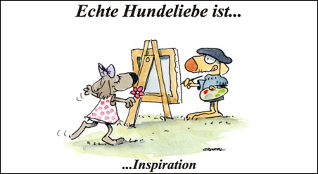 Echte Hundeliebe…