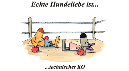 Echte Hundeliebe…