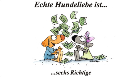 Echte Hundeliebe…