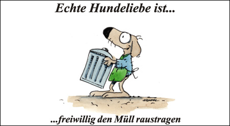 Echte Hundeliebe…