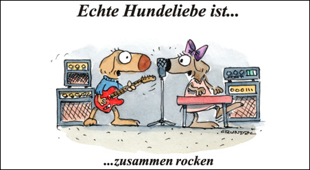 Echte Hundeliebe…