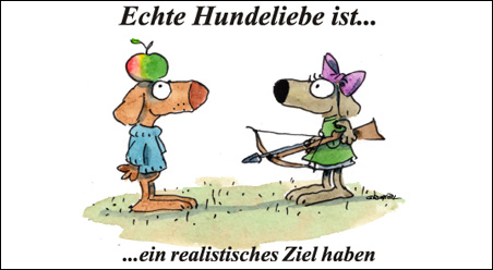 Echte Hundeliebe…