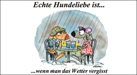 Echte Hundeliebe…