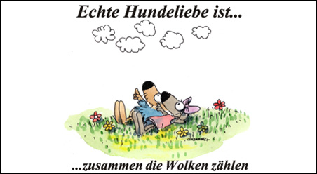 Echte Hundeliebe…