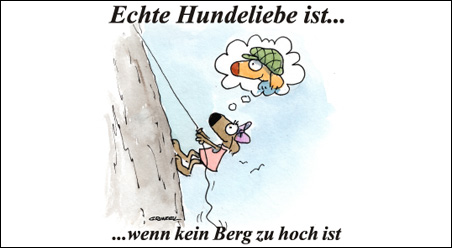 Echte Hundeliebe…