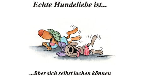 Echte Hundeliebe…